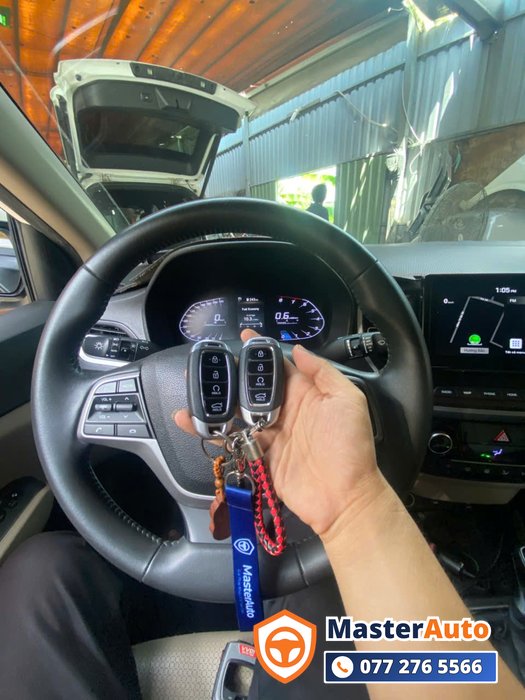 Chìa khóa smartkey xe Hyundai được lập trình tại MasterAuto
