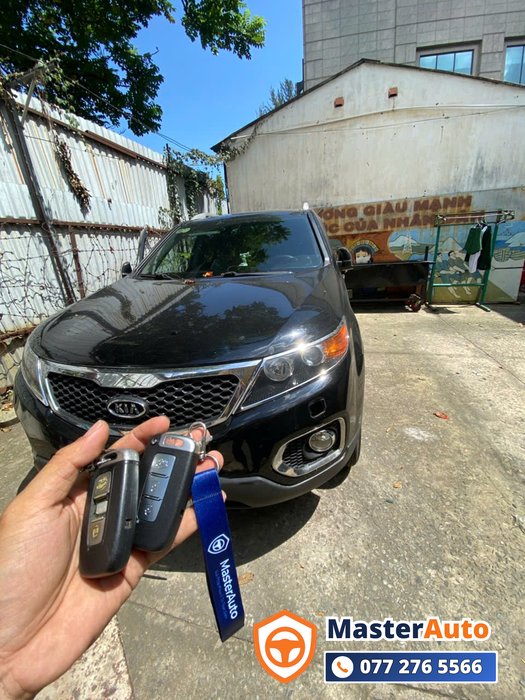 Chìa khóa xe Kia smartkey và remote MasterAuto lập trình