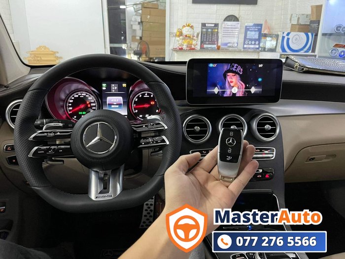 chìa khóa xe mercedes - chìa cơ, remote và Smart Key