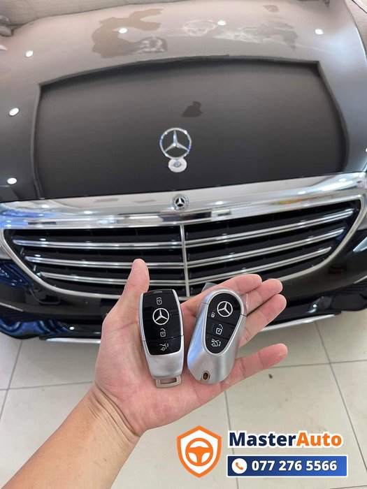 chìa khóa xe mercedes - hỗ trợ đa dòng C-Class, E-Class, GLC