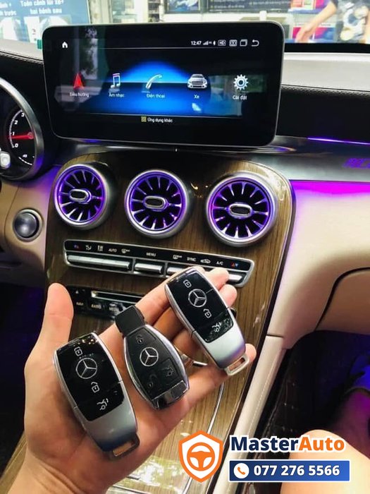 chìa khóa xe mercedes - bảng giá tham khảo tại MasterAuto