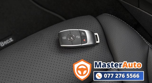 chìa khóa xe mercedes e300 — smart key keyless go